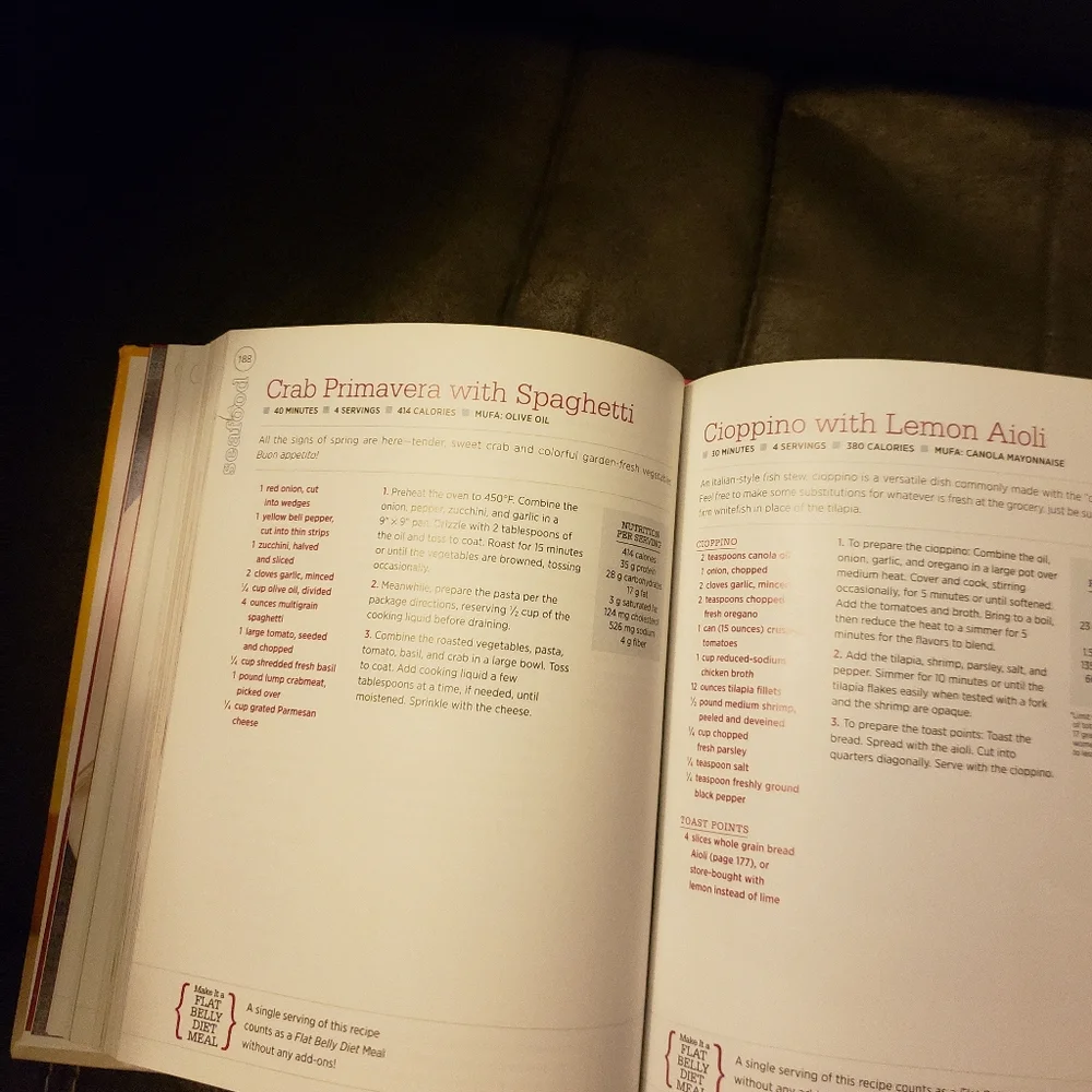 Flat Belly Deit Cook Book Hardcover by‎ Prevention.